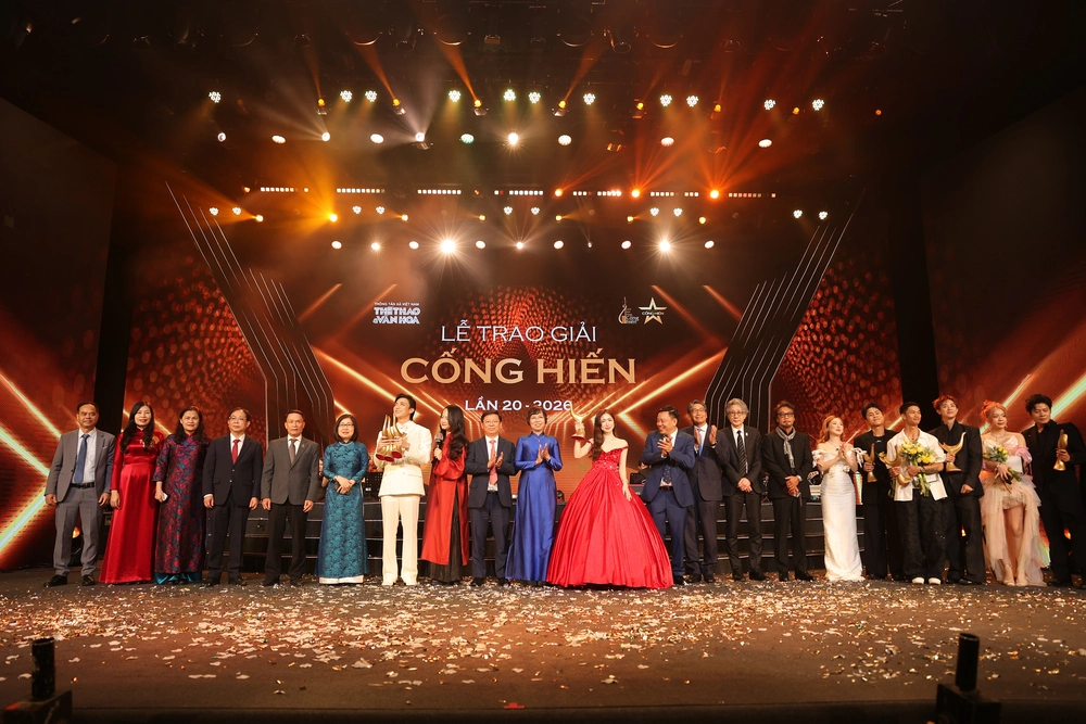 Lễ trao giải Cống hiến lần 20 - 2026: Một "từ trường" tỏa rực của những sáng tạo bứt phá - Ảnh 2. Lễ trao giải Cống hiến lần 20 - 2026: Một "từ trường" tỏa rực của những sáng tạo bứt phá - Ảnh 2.