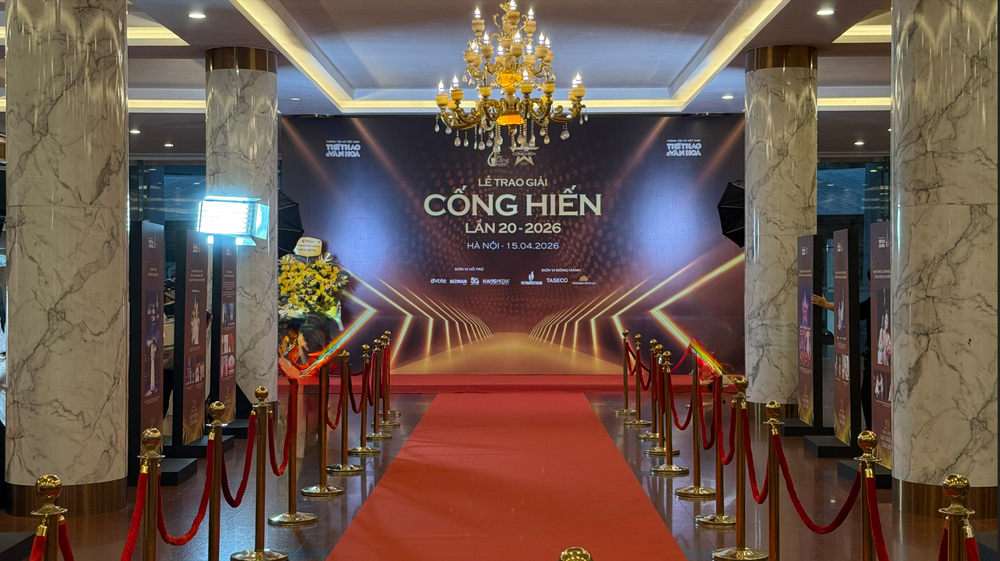 TRỰC TIẾP Lễ trao Giải thưởng Cống hiến 2026: Nghệ sĩ "cháy" hết mình trước giờ G - Ảnh 1.