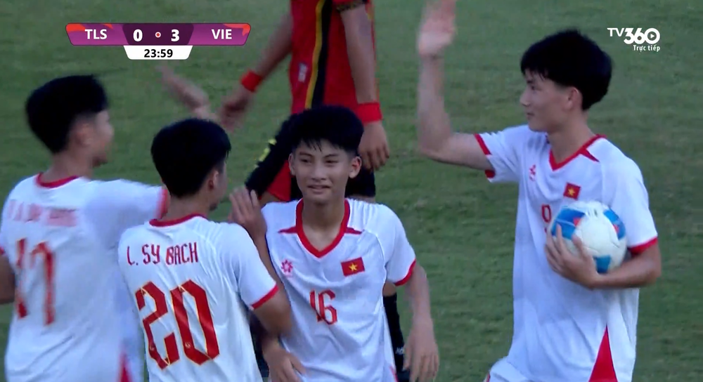 TRỰC TIẾP bóng đá Việt Nam 3-0 Timor Leste 15h30 hôm nay: Ngọc Sơn gia tăng cách biệt - Ảnh 2.