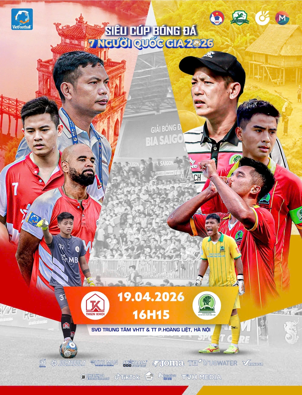 Siêu Cúp bóng đá 7 người Quốc gia mở màn cho mùa giải khốc liệt 2026 - Ảnh 1.