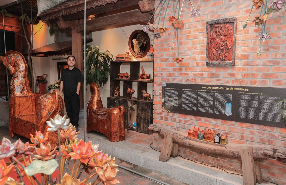 Chạm nghề phố cổ 2026: Trưng bày “Dòng chảy sơn mài Việt” - Ảnh 4.