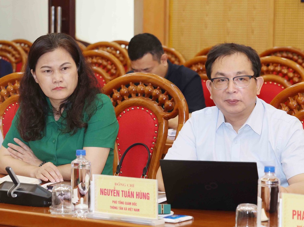 Trưởng Ban Tuyên giáo và Dân vận Trung ương Trịnh Văn Quyết: 5 cơ quan báo chí chủ lực quốc gia phải dẫn dắt dòng chủ lưu thông tin - Ảnh 7.