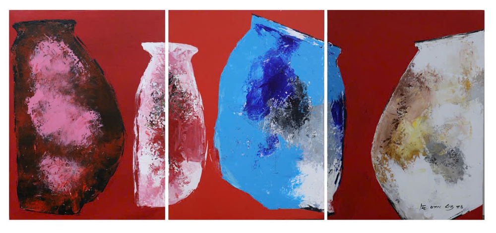 Xem thế giới những chiếc bình trong triển lãm cá nhân của họa sĩ Son Yun Seok - Ảnh 2.