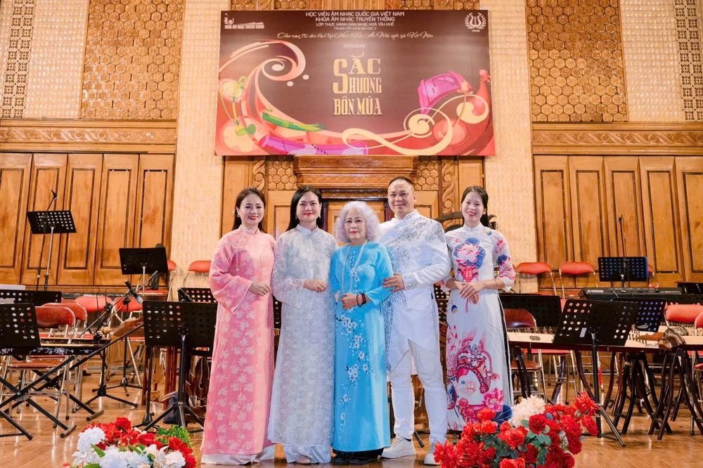 “Sắc Hương bốn mùa” – Bản hòa âm truyền thống và hiện đại của tuổi trẻ Học viện Âm nhạc Quốc gia Việt Nam - Ảnh 5.