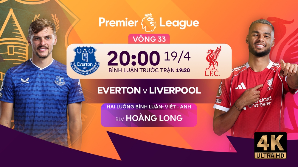 TRỰC TIẾP bóng đá Everton vs Liverpool 20h00 hôm nay, vòng 33 Ngoại hạng Anh - Ảnh 2.