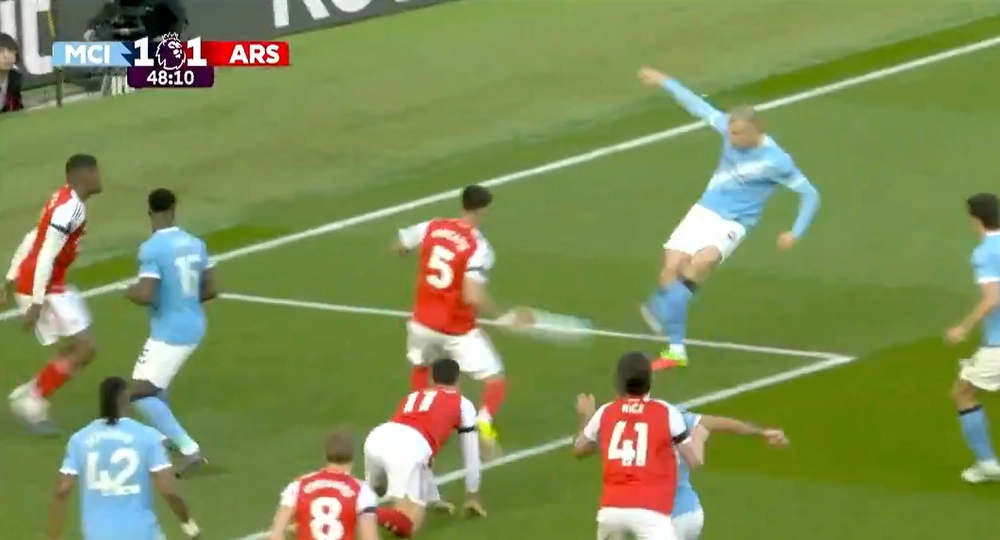 TRỰC TIẾP bóng đá Man City vs Arsenal (2-1,  hiệp 2): Haaland ghi bàn - Ảnh 4.