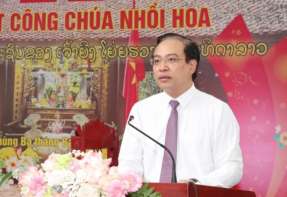 Lễ hội truyền thống Đền thờ Công chúa Nhồi Hoa (Ninh Bình) - Ảnh 2.