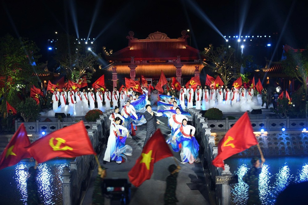 Quảng Trị: Chương trình nghệ thuật chính luận “Bản hùng ca trên sông” - Ảnh 5.