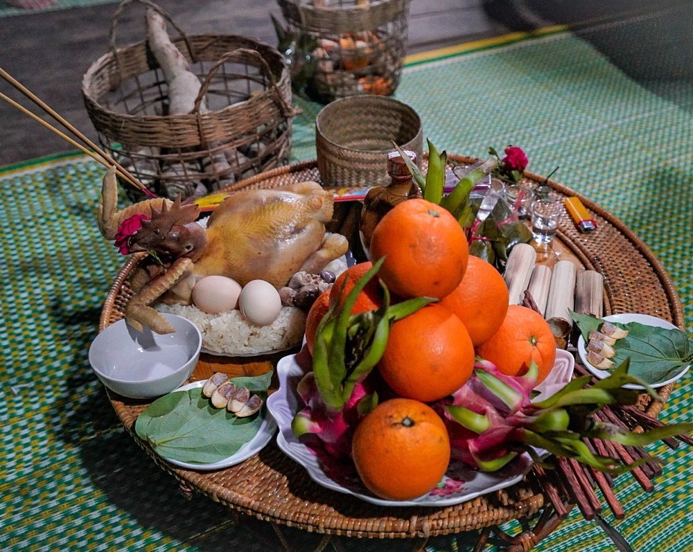 Tái hiện Lễ cưới hai lần của dân tộc Thái, tỉnh Thanh Hoá - Ảnh 4.