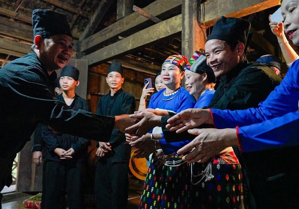 Tái hiện Lễ cưới hai lần của dân tộc Thái, tỉnh Thanh Hoá - Ảnh 5.