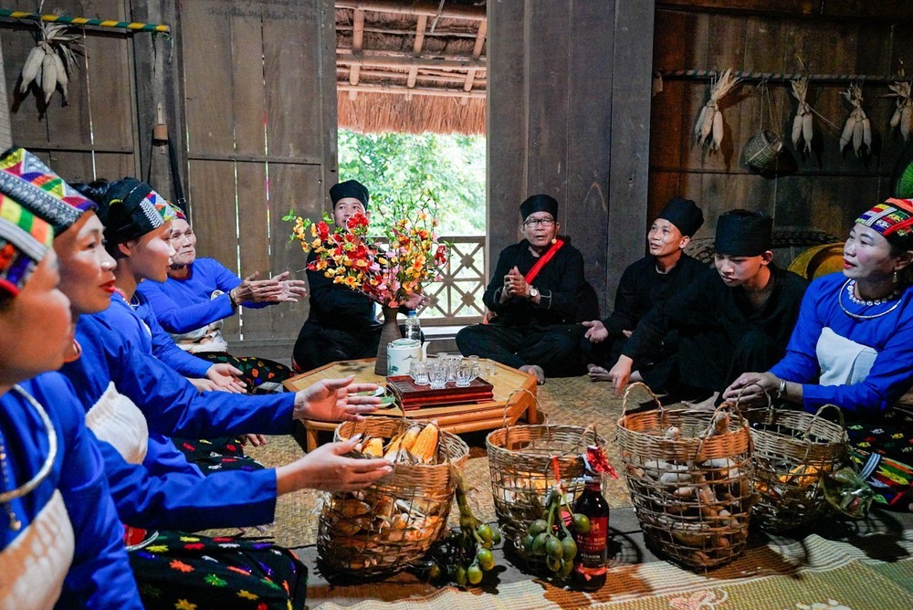 Tái hiện Lễ cưới hai lần của dân tộc Thái, tỉnh Thanh Hoá - Ảnh 3.