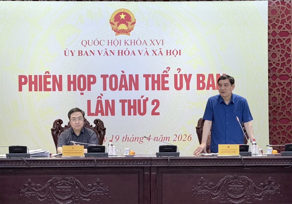 Ủy ban Văn hóa và Xã hội cho ý kiến về dự thảo Nghị quyết phát triển văn hóa - Ảnh 3.