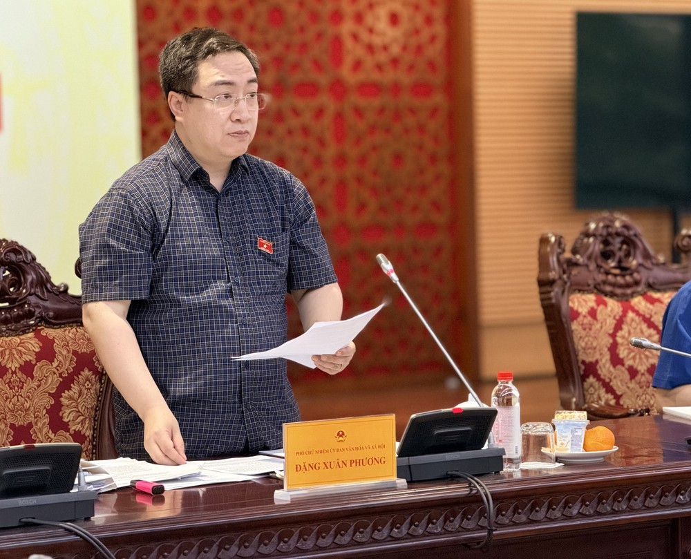 Ủy ban Văn hóa và Xã hội cho ý kiến về dự thảo Nghị quyết phát triển văn hóa - Ảnh 2.