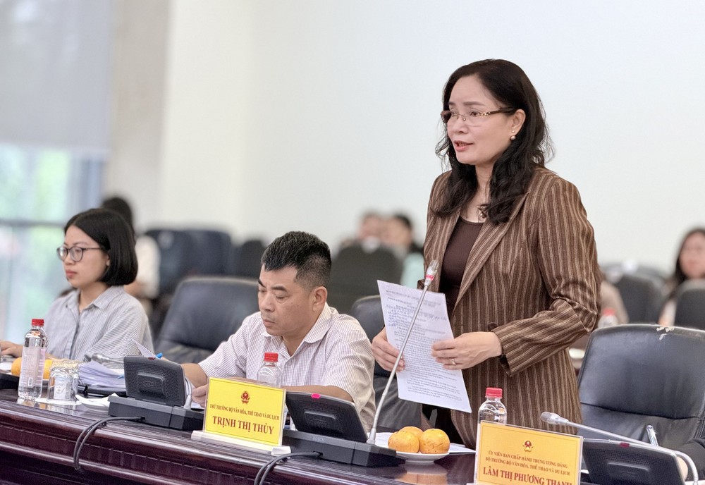 Ủy ban Văn hóa và Xã hội cho ý kiến về dự thảo Nghị quyết phát triển văn hóa - Ảnh 1.