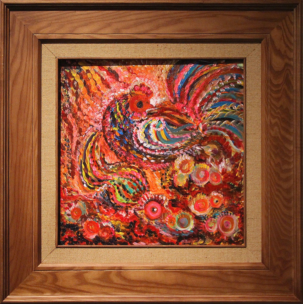 Những nhân vật bước ra từ tranh trong triển lãm Tương giao 2 của Họa sĩ Quế Chi - Ảnh 13.