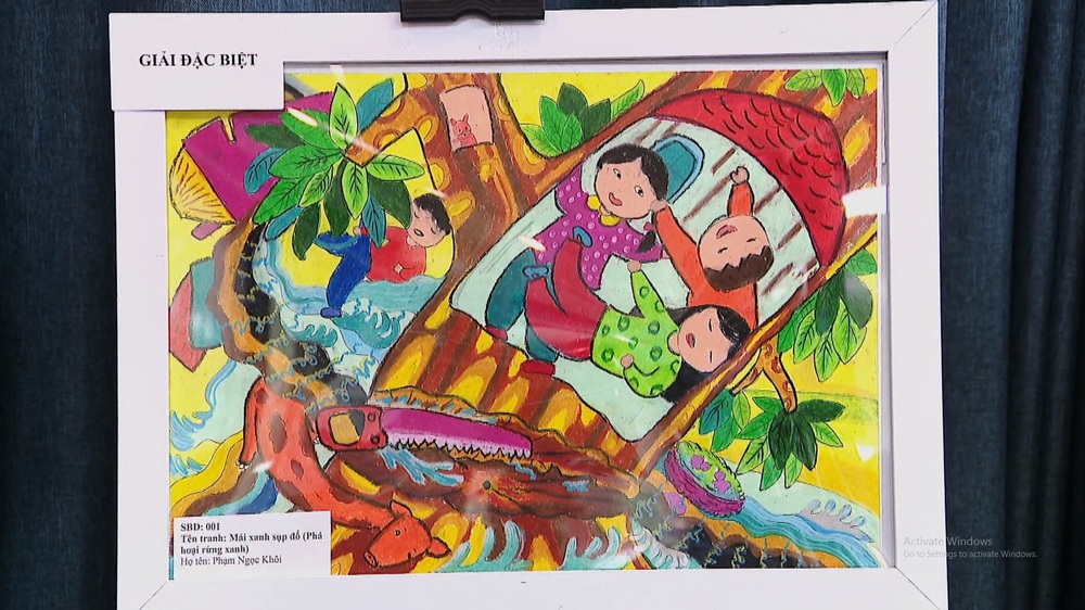 10 năm cuộc thi vẽ 'Đan Mạch trong mắt em': Tương lai xanh qua lăng kính trẻ em - Ảnh 2.