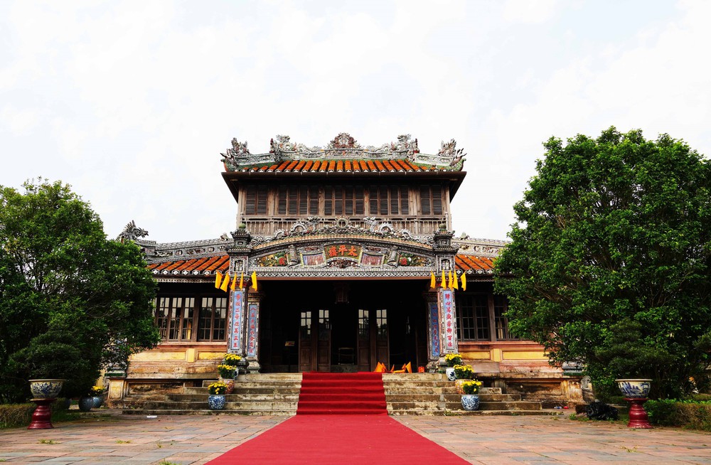 Thái Bình lâu - Đại Nội Huế: Biểu tượng nghệ thuật trang trí tạo hình độc đáo - Ảnh 1.