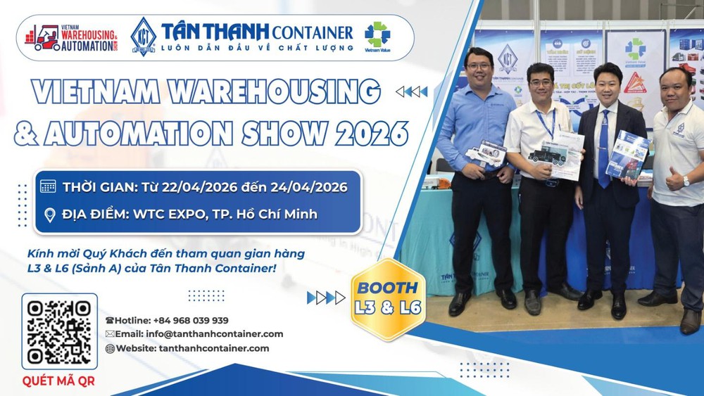 Tân Thanh Container tại VWAS 2026: giải pháp vận tải tối ưu cho doanh nghiệp - Ảnh 1.