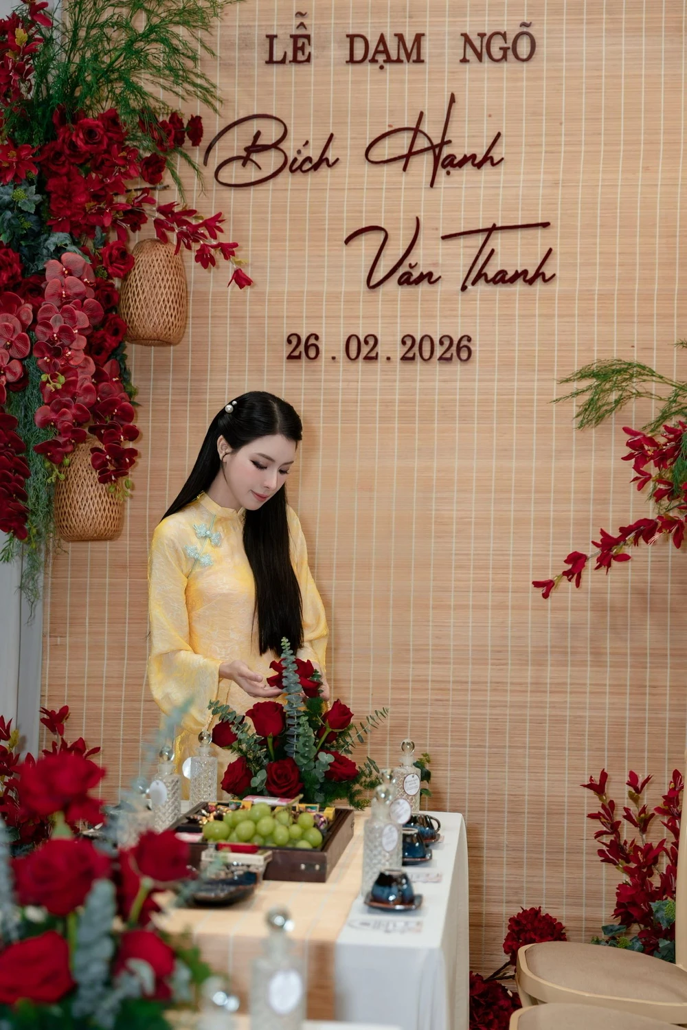 Văn Thanh tặng hot girl ‘gymer’ sắp cưới món quà đặc biệt trong lễ dạm ngõ - Ảnh 6.