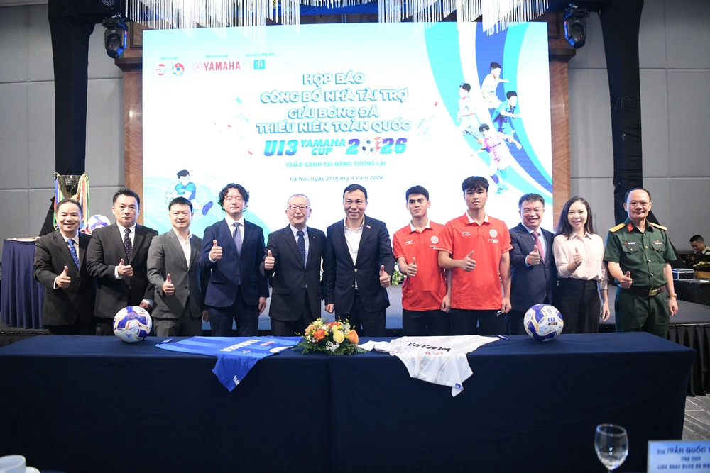 47 đội bóng dự giải bóng đá Thiếu niên U13 toàn quốc Yamaha Cup 2026 - Ảnh 2.