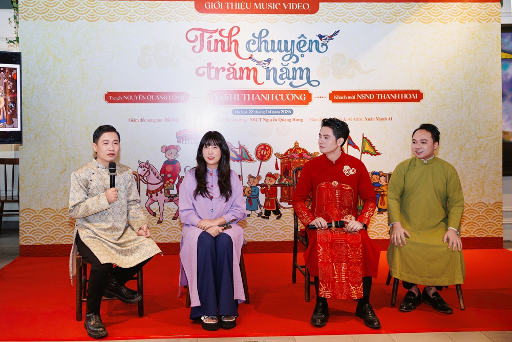 "Đám cưới chuột" bước vào kỷ nguyên số qua MV Tính chuyện trăm năm - Ảnh 1.