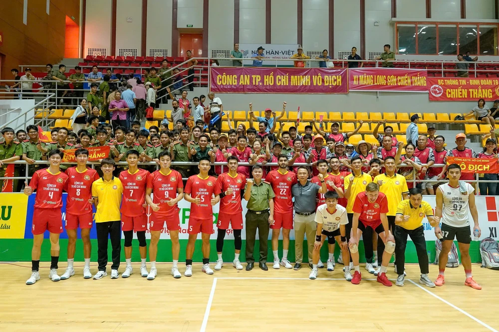 Công An TPHCM xếp thứ 2 sau khi kết thúc giai đoạn 1 giải bóng chuyền VĐQG 2026