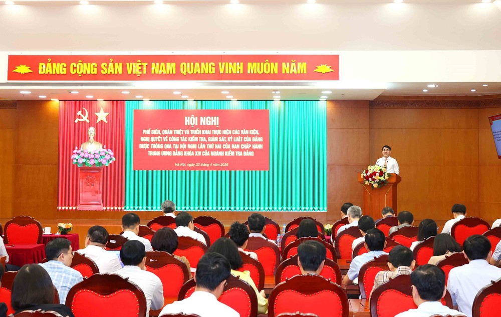 Nâng tầm công tác kiểm tra, giám sát, kỷ luật của Đảng trong tình hình mới - Ảnh 1.