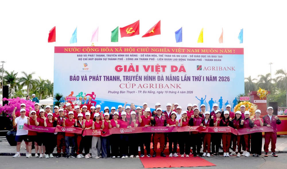 Agribank lan tỏa tinh thần thể thao tại Giải Việt dã Đà Nẵng 2026 - Ảnh 1.