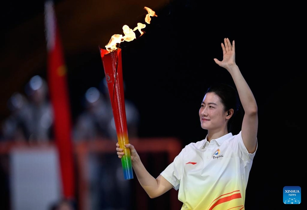 Lễ khai mạc Đại hội Thể thao Bãi biển châu Á 2026: Rực rỡ trong đêm hội của biển và bầu trời - Ảnh 15.