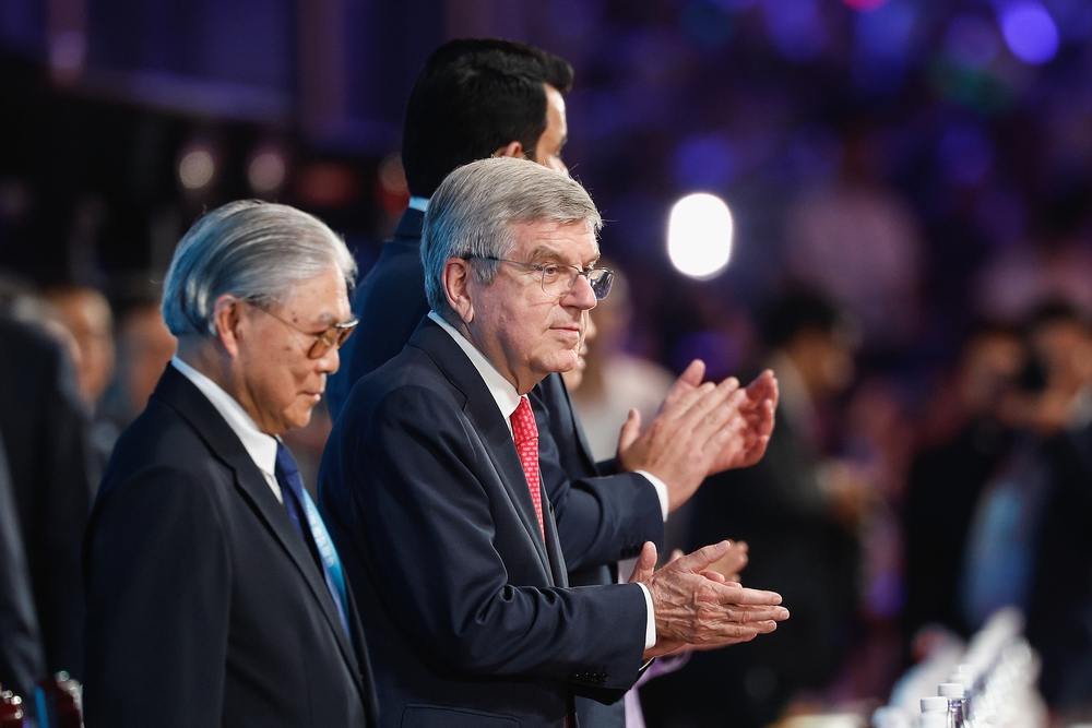 Lễ khai mạc Đại hội Thể thao Bãi biển châu Á 2026: Rực rỡ trong đêm hội của biển và bầu trời - Ảnh 12.