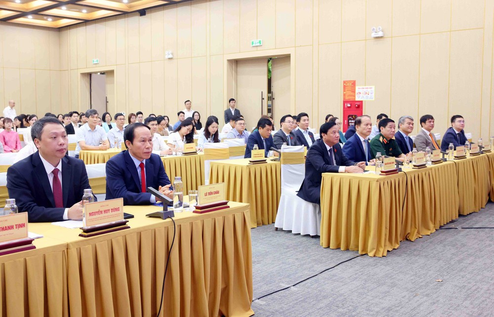 Phó Thủ tướng Lê Tiến Châu dự Lễ Khai trương Cơ sở dữ liệu quốc gia về pháp luật (phiên bản mới) - Ảnh 1.