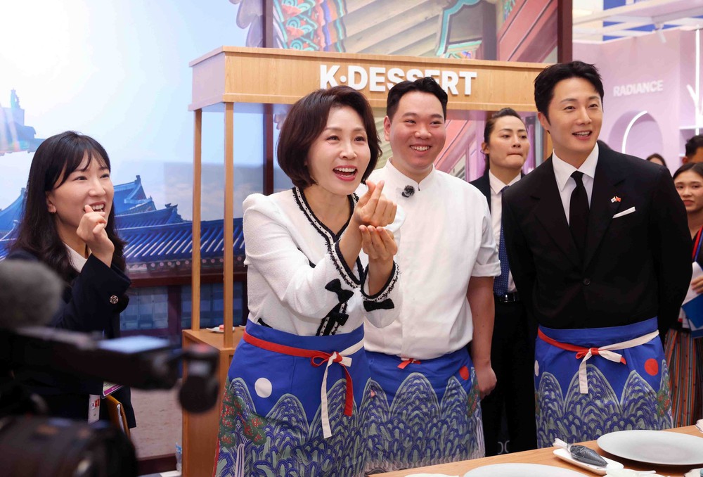 Phu nhân Tổng thống Hàn Quốc tham dự Lễ hội Văn hóa và Du lịch Hàn Quốc 2026 tại Hà Nội - Ảnh 6.