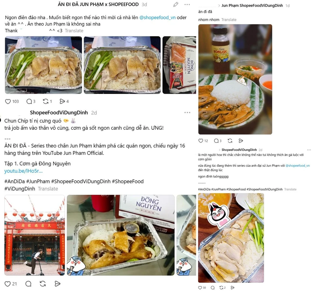 Cộng đồng mạng thi nhau thử món cơm gà được Jun Phạm review trong series Ăn Đi Đã - Ảnh 2.
