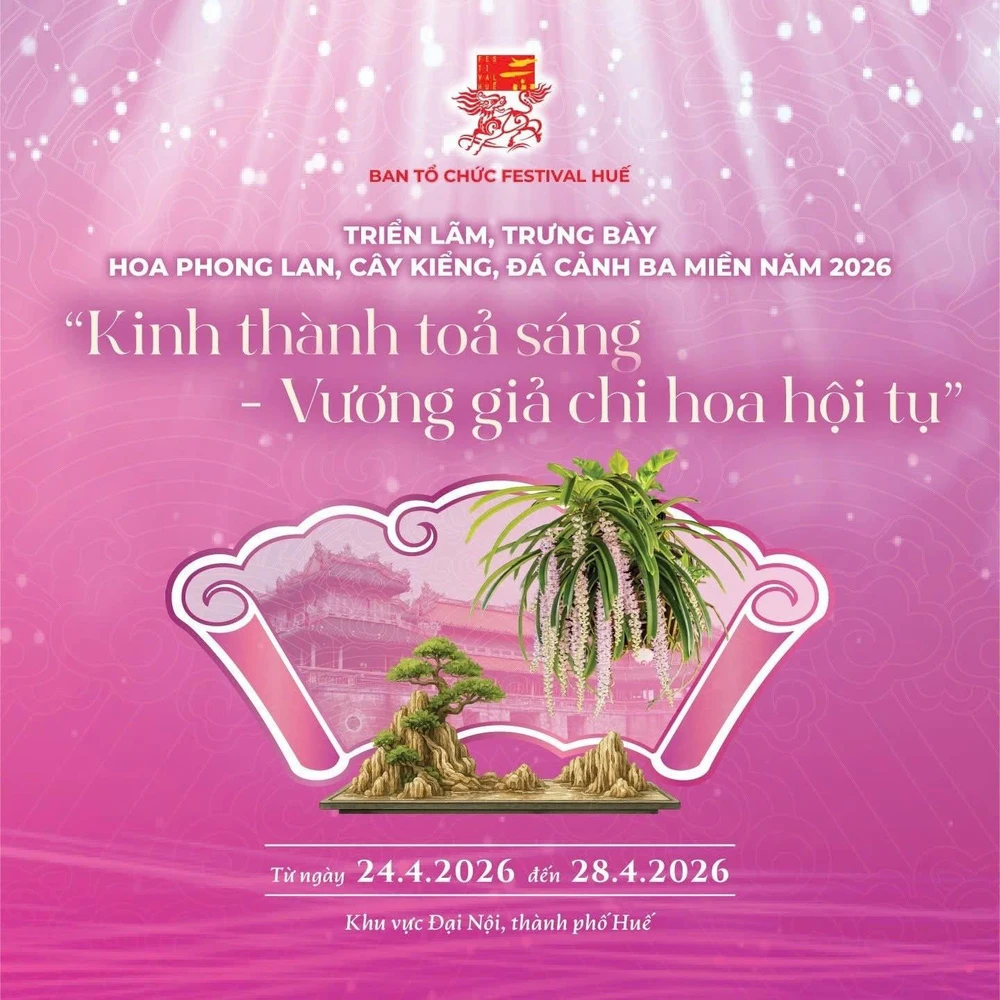 Festival Huế 2026: Kết hợp hài hòa giữa nghệ thuật sinh vật cảnh và cảnh quan di sản cung đình - Ảnh 1.