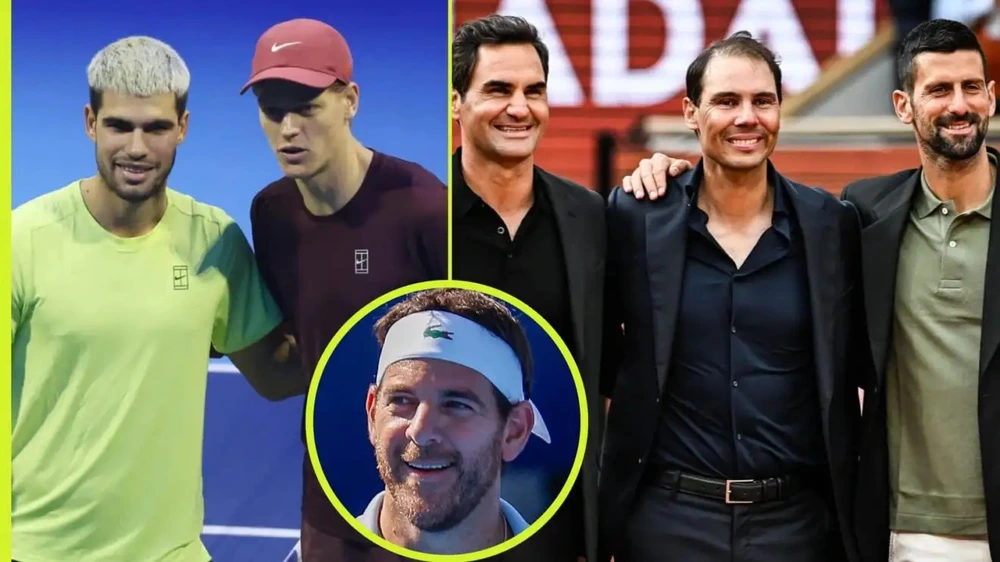 Juan Martin del Potro, người từng đối đầu trực tiếp với Novak Djokovic, Rafael Nadal và Roger Federer, đã đưa ra đánh giá về Carlos Alcaraz và Jannik Sinner, đồng thời nhận định hai tay vợt trẻ có cơ hội lớn tiến gần thành tích của "Big Three"