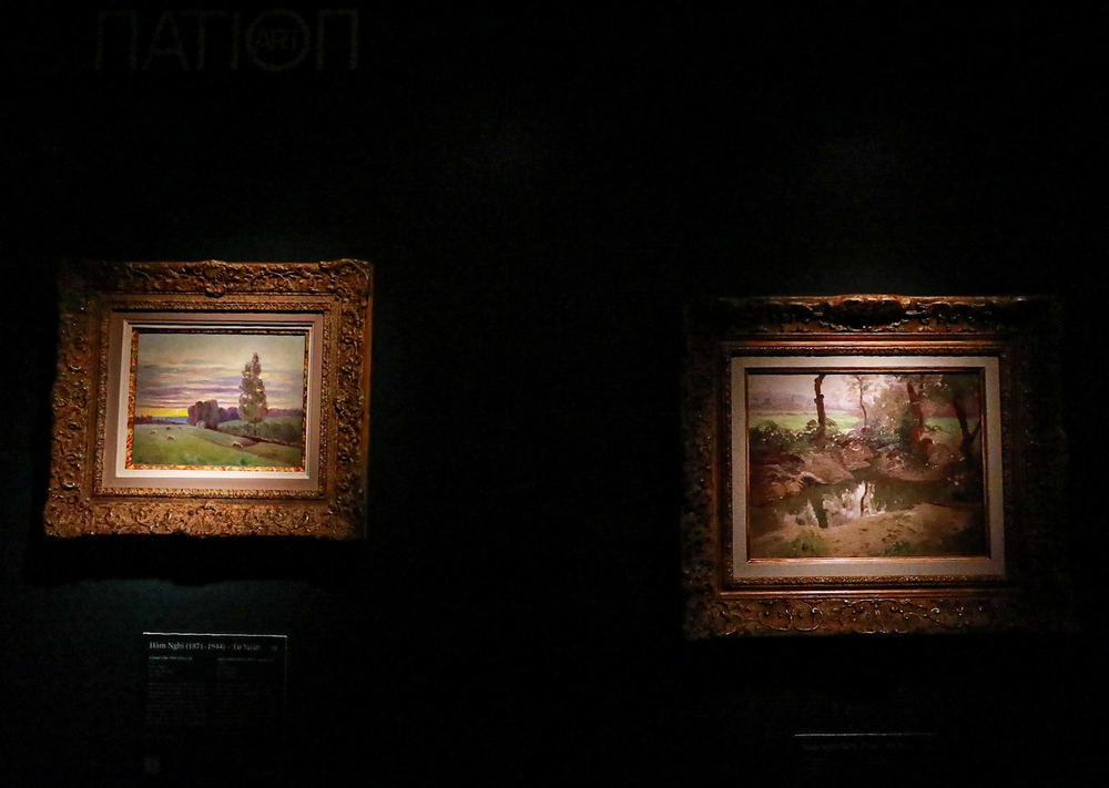 Triển lãm 'Trời, Non, Nước' của vua Hàm Nghi: Lời tự sự của một vị vua xa xứ - Ảnh 2.