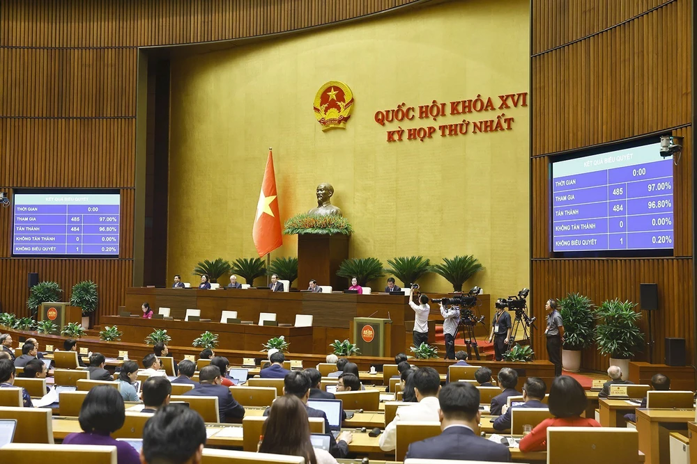 Bế mạc Kỳ họp thứ Nhất, Quốc hội khóa XVI: Tạo khí thế, niềm tin và động lực mới cho cả nhiệm kỳ Quốc hội - Ảnh 5.