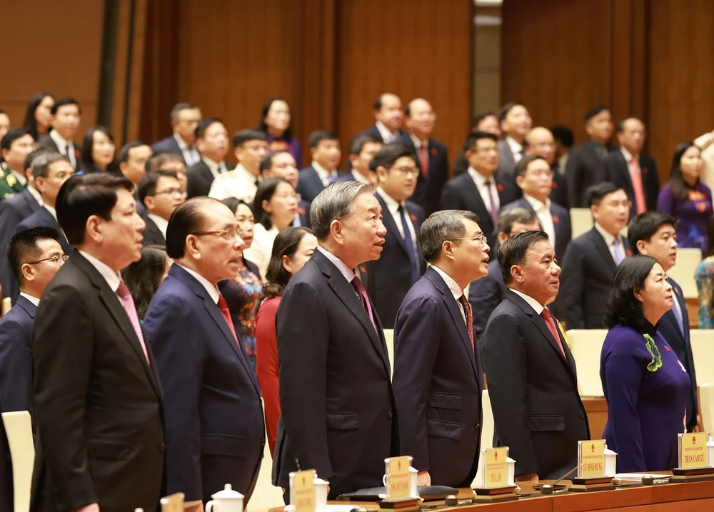 Bế mạc Kỳ họp thứ Nhất, Quốc hội khóa XVI: Tạo khí thế, niềm tin và động lực mới cho cả nhiệm kỳ Quốc hội - Ảnh 2.