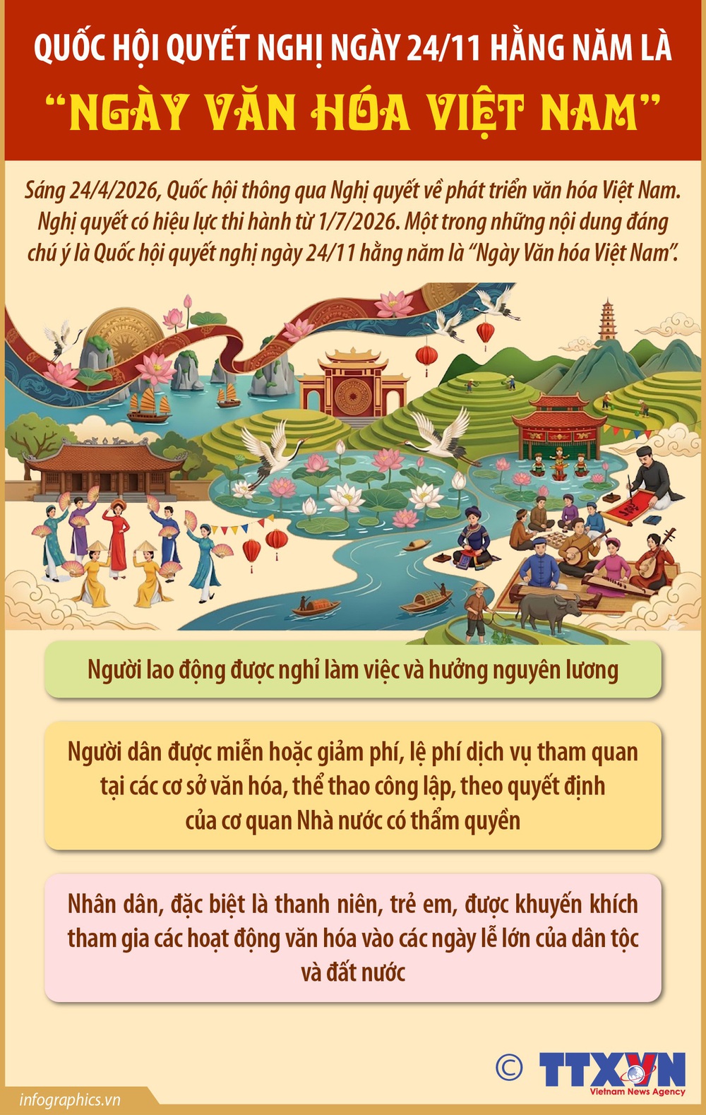 Ngày Văn hóa 24/11: Mở rộng không gian thụ hưởng văn hóa cho người dân - Ảnh 4.