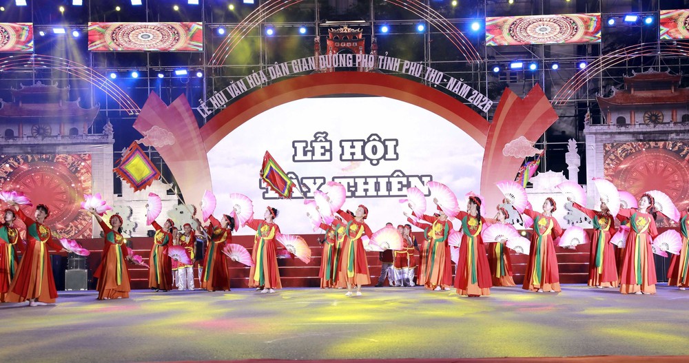 Phú Thọ: Nguồn cội ngân vang trong sắc màu lễ hội - Ảnh 7.