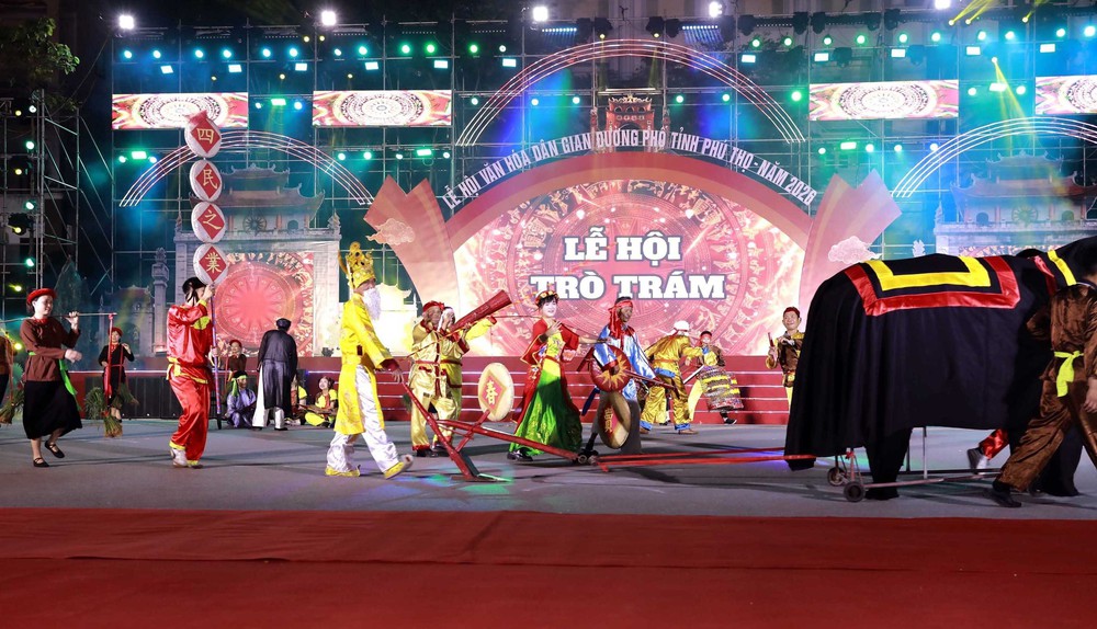 Phú Thọ: Nguồn cội ngân vang trong sắc màu lễ hội - Ảnh 5.