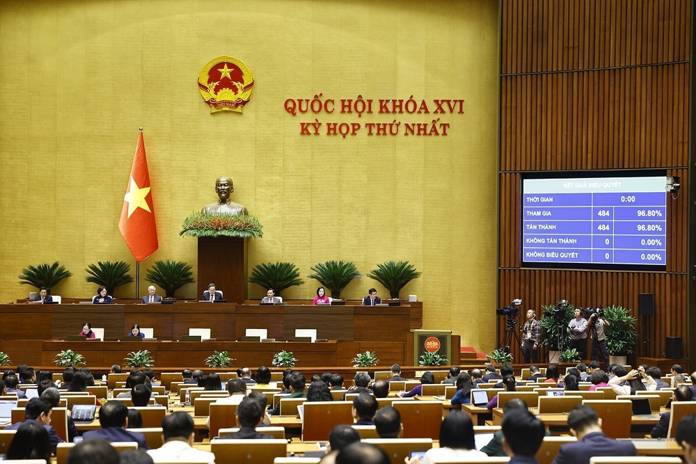 Quốc hội biểu quyết thông qua các nghị quyết và luật - Ảnh 5.