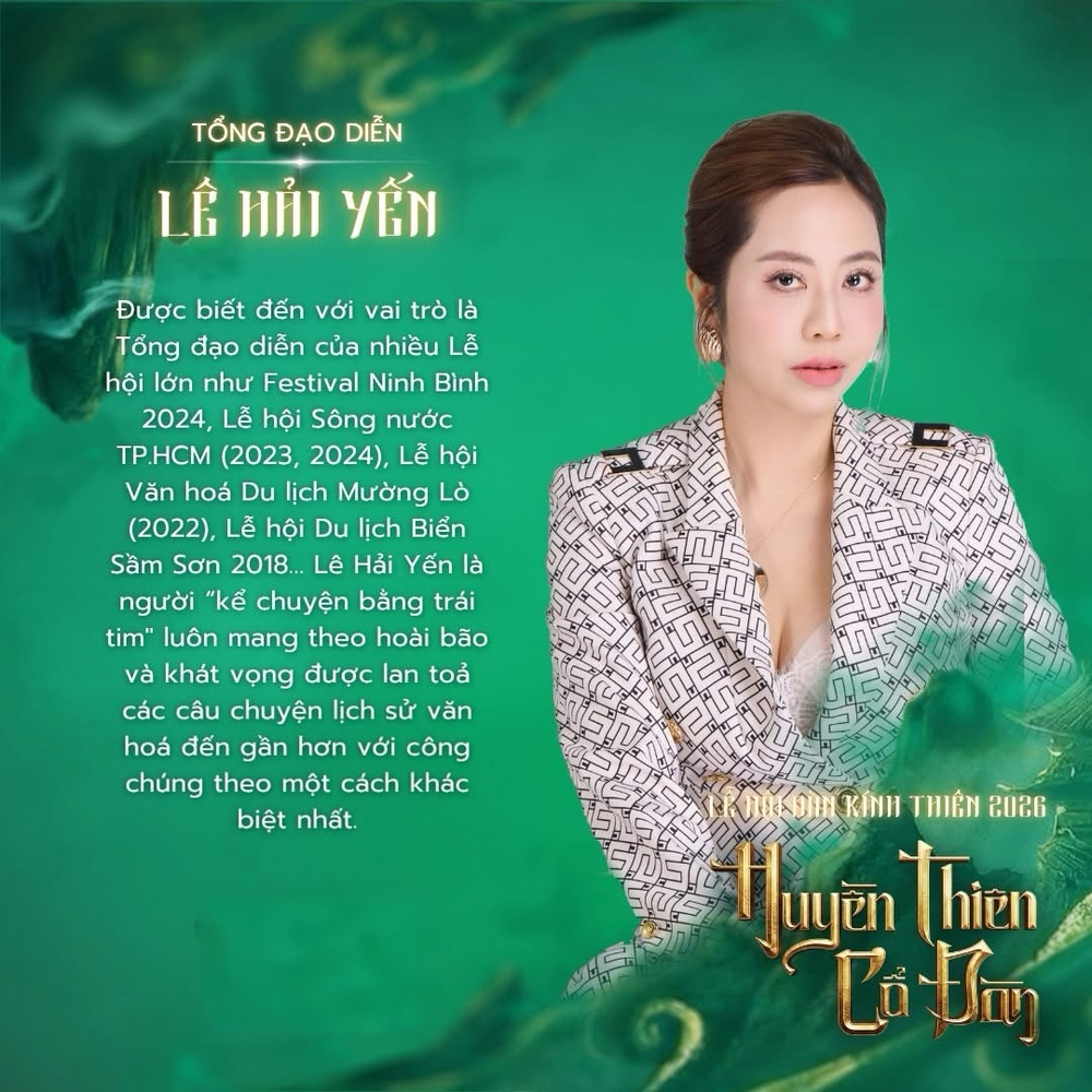 Đạo diễn Lê Hải Yến: Hành hương về với cội nguồn lịch sử trong show thực cảnh Lễ hội Đàn Kính Thiên - Ảnh 8.