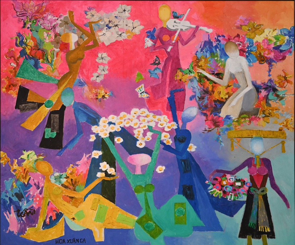 Họa sĩ Trần Nguyên Dũng - Một cuộc đời rực rỡ trong tranh - Ảnh 11.