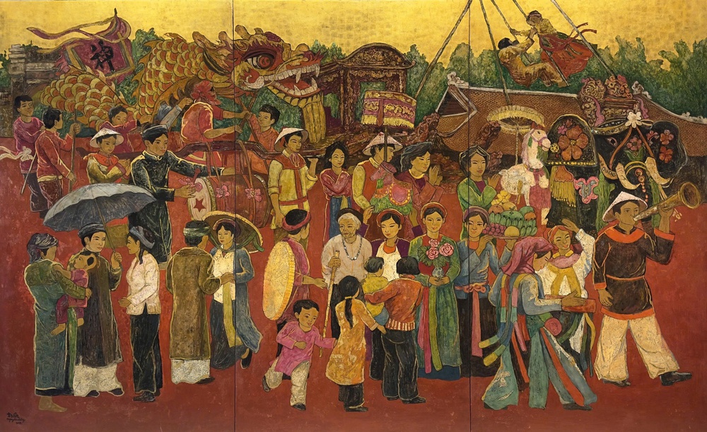 Họa sĩ Trần Nguyên Dũng - Một cuộc đời rực rỡ trong tranh - Ảnh 8.