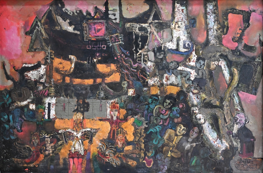 Họa sĩ Trần Nguyên Dũng - Một cuộc đời rực rỡ trong tranh - Ảnh 2.