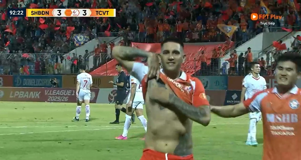 V-League hôm nay: Thể Công mất điểm phút bù giờ, sao Việt kiều trở thành người hùng của CA TPHCM - Ảnh 1.