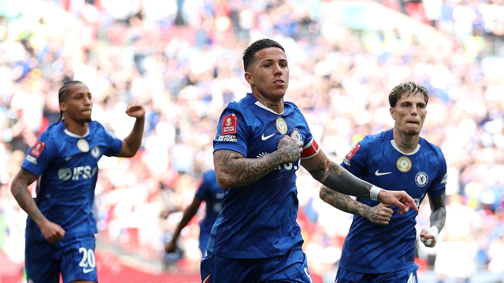 Enzo Fernandez tỏa sáng, đưa Chelsea vào chung kết cúp FA - Ảnh 1.