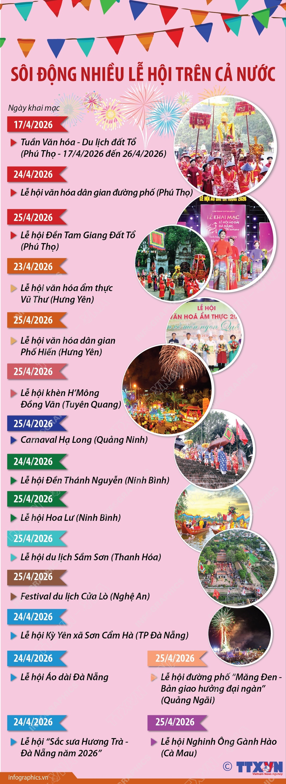 Loạt lễ hội, trải nghiệm đặc sắc trong kỳ nghỉ lễ - Ảnh 11.