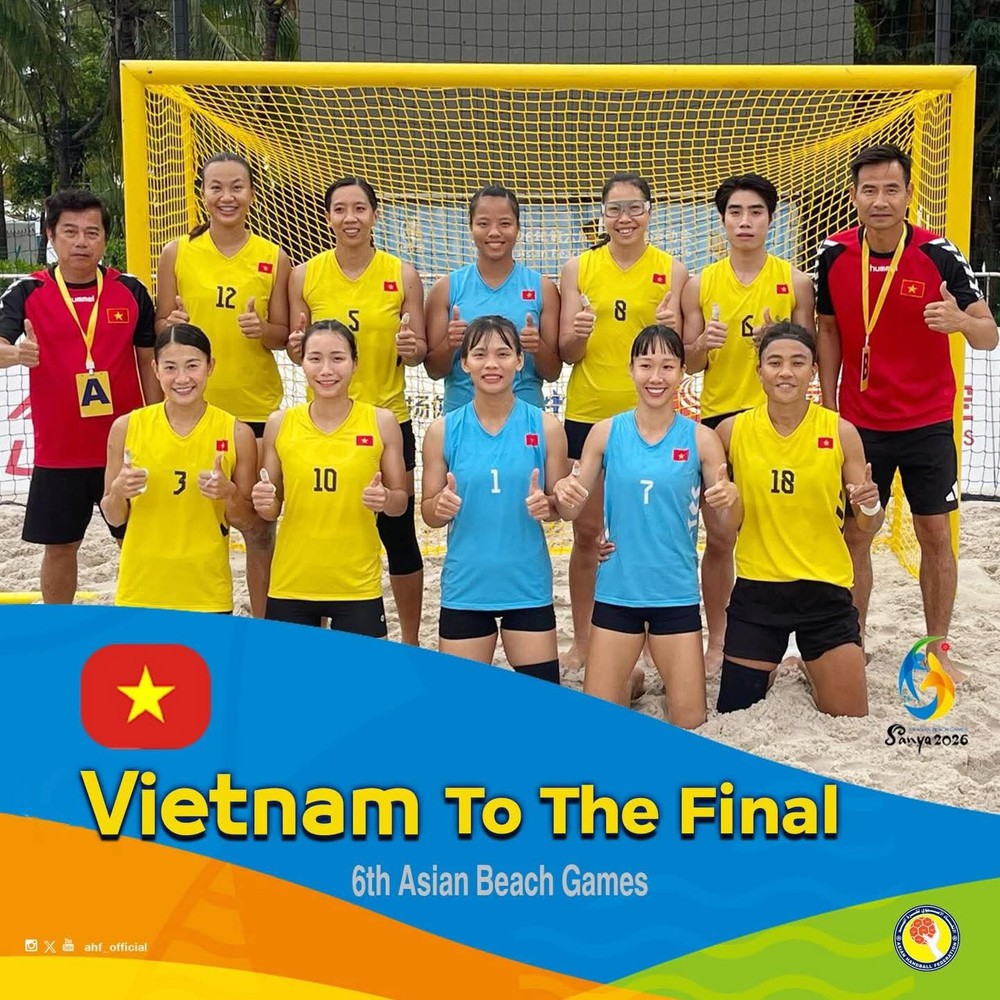 Tin nóng thể thao tối 28/4: ĐT bóng ném bãi biển nữ Việt Nam vào chung kết Đại hội châu Á - Ảnh 1.